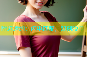 附近速约：闪电匹配，即刻脱单